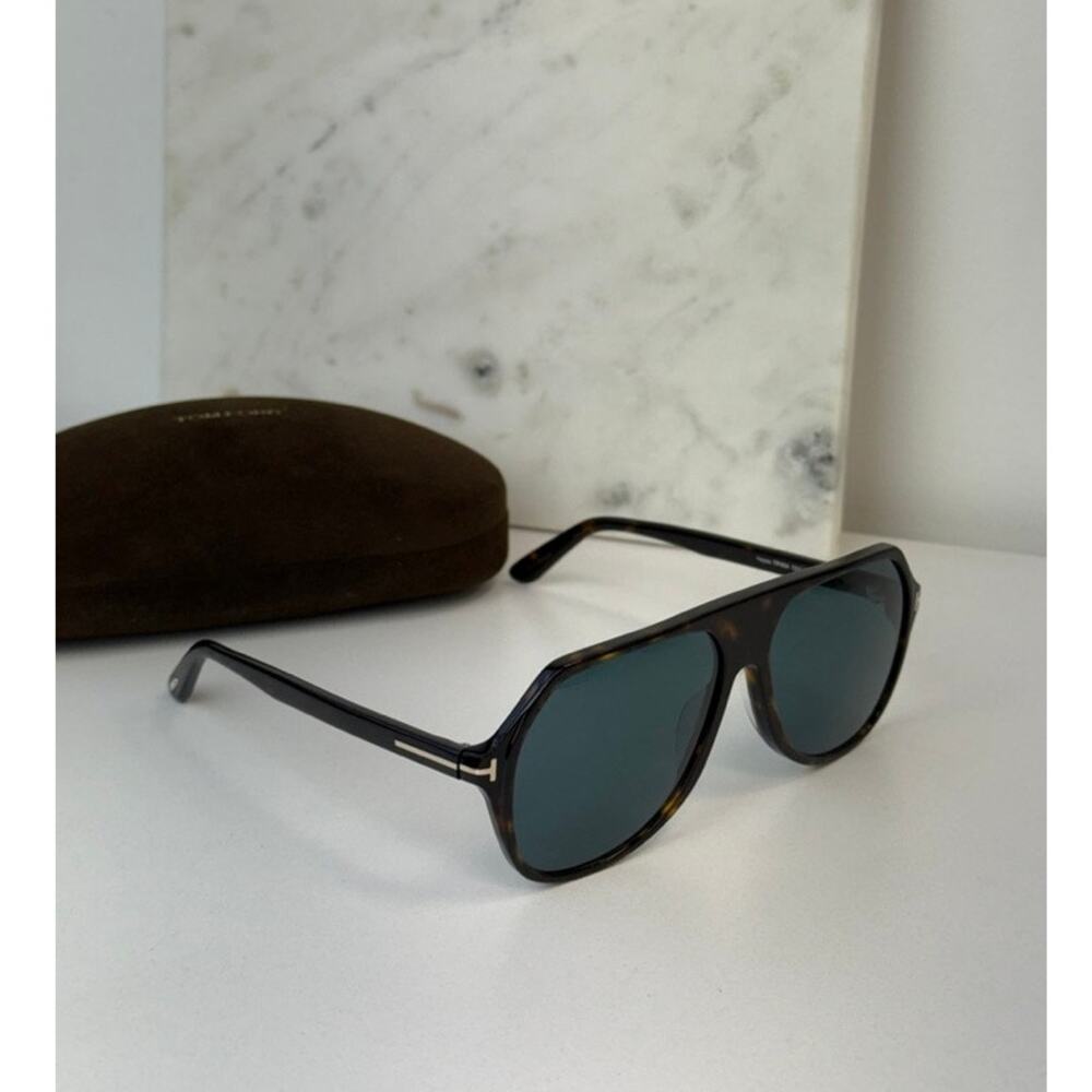 NEW Tom Ford FT0934 Hayes Sunglasses in Havana Brown Blue